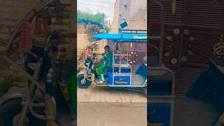 Auto Rickshaw Stunt 🛺🤣viralvideo autorickshaw videoshorts trendingshorts youtubeshorts shorts [upl. by Mortie]