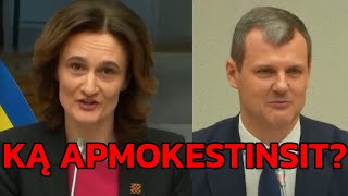 Čmilytė Viską norite didinti iš kur pinigai Ką apmokestinsit 🙄 [upl. by Larner]