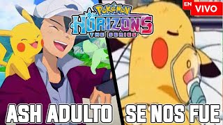 ¡SE FILTRA TODO  PIKACHU GRAVE Y ASH ADULTO EN PLANES DE POKEMON HORIZONTES [upl. by Sawtelle]