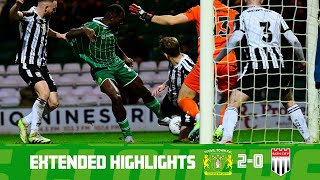 Extended Highlights  Yeovil Town 20 Bath City [upl. by Bose940]