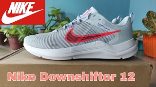 NIKE DOWNSHIFTER 12  Running Shoes Unboxing amp First Impressions  On Feet [upl. by Tama978]