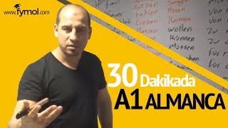 30 Dakikada A1 Almanca öğreniyorum Dünyanın En Hızlı Öğreten Öğretmeni Online Deutsch Lernen [upl. by Aicnelev]