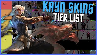 THE ULTIMATE KAYN SKIN TIERLIST [upl. by Uy]