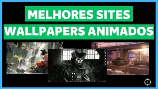 Melhores SITES DE WALLPAPERS ANIMADOS  Atualizado 2023 [upl. by Kilam]