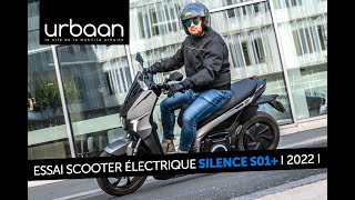 Essai scooter électrique Silence S01 2022  urbaanews [upl. by Etnomed581]