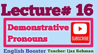 Demonstrative Pronoun Definition amp Examples [upl. by Anom956]