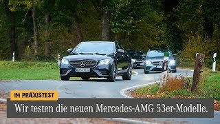 Die neuen MercedesAMG 53er Modelle im Praxistest [upl. by Lat]