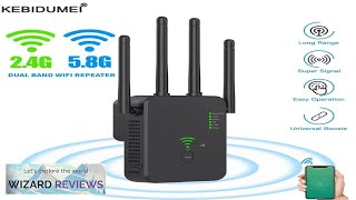 1200Mbps Wireless WiFi Repeater WIFI Range Extender WiFi Signal Booster 5G 24G Review [upl. by Einra]