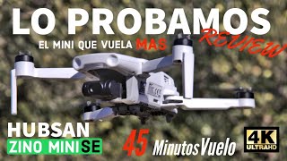 HUBSAN ZINO MINI SE  45 minutos de VUELO  Mejor drone para empezar [upl. by Yllas]