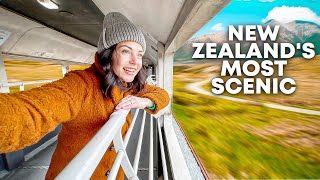 Tranzalpine Train Journey Through New Zealands South Island  BREATHTAKING VIEW [upl. by Jemmy]