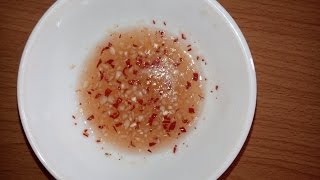 Cách pha nước chấm bất bạiVietnamese dipping sauce [upl. by Ayirp]