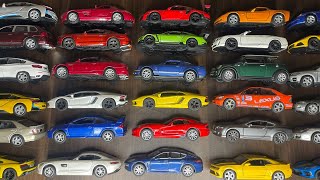 Huge Collection Of Diecast Model Cars Jada Burago Wely amp Kinsmart Diecast cars From The Floor 04 [upl. by Yvad]