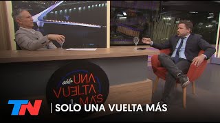 Martín Tetaz en SOLO UNA VUELTA MÁS quotMilei es una celebrity Veo mucho puño y poca ideaquot [upl. by Ynatterb]