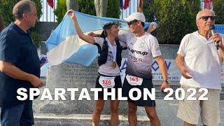 SPARTATHLON 2022  DUREZA EN SU ESTADO PURO  Run Together Ultra [upl. by Arres]