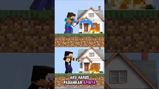 Baik Vs Jahat  siapa yang pantas dapat harta yang banyak⁉️shorts roblox minecraft [upl. by Norud]