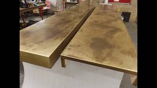 AMSONS METAL PRODUCTS COATING LLC  AGED BRASS [upl. by Nosreve220]