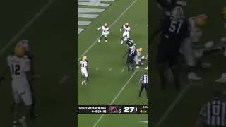 SOUTH CAROLINAS GAME WINNING TOUCHDOWN AGAINST MISSOURI [upl. by Nahtaj546]