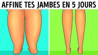 Un Entraînement de 6 Minutes Par Jour Pour Affiner tes Jambes en 5 Jours [upl. by Sunda]