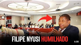 ÚLTIMA HORA Nyusi Humilhado pela FRELIMO na Reunião convocada por ele mesmo [upl. by Ecnatsnok]