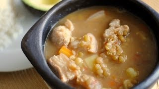 LENTEJAS COLOMBIANAS  Cómo Hacer Sopa de Lentejas  SyS [upl. by Tager]