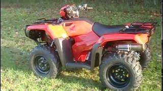 New Honda Foreman 520 ATV Accessory Review  Best 4x4 Setup for Trail Riding amp Storage [upl. by Lynnell]