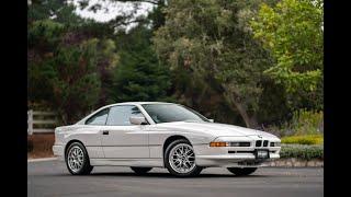 27YearOwned 1991 BMW 850i 6Speed Walk Around bringatrailer [upl. by Rodrique]