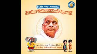 Podar Prep Bramhapuri Celebrates Sardar Vallabhbhai Jayanti [upl. by Euqor]