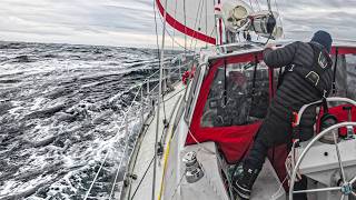 Battling a Gale on Our Passage Across the BERING SEA [upl. by Vilhelmina681]