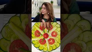 😮Farah Nadeem ne btayi salad 🥗 decorations how to make salad shorts youtubeshorts viralvideo [upl. by Jemena]