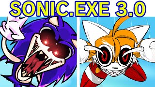 Friday Night Funkin VS SONICEXE 25  30 FULL WEEK CANCELLED BUILD FNF ModMajinEncoreTails [upl. by Airal626]