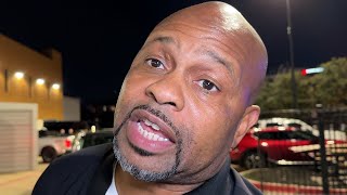 Roy Jones Jr REACTS to Mike Tyson slapping Jake Paul at weigh in [upl. by Atinehc159]