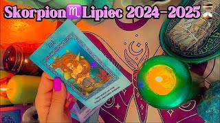 Horoskop SKORPION♏️ Lipiec 20242025⏳ ☀️ASCD🌒 Czytanie Roczne🃏 [upl. by Imrots504]