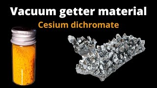 Making cesium dichromate from chromium metal and cesium chloride [upl. by Nigel532]