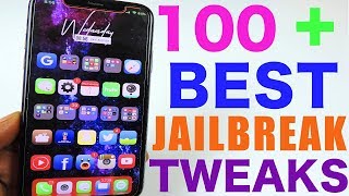 100 BEST JAILBREAK TWEAKS iOS 112 114 [upl. by Orvah]