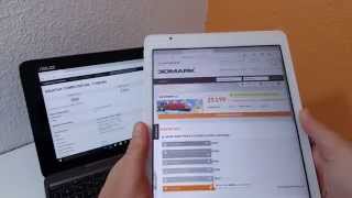 Teclast X98 Pro Vs ASUS Transformer Book T100HA [upl. by Enitram]