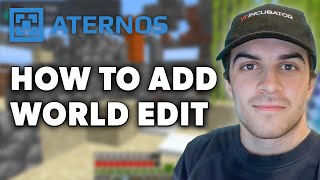 How to Add World Edit in Aternos Server  Full 2024 Guide [upl. by Dasi75]