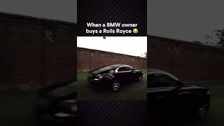 BMW ➡️ Rolls Royce 🤣💯 bmw rollsroyce drift drifting skills automobile racing mpower funny [upl. by Elrebmik]