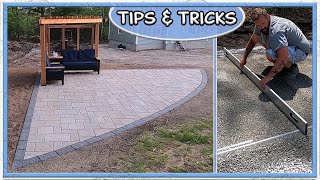 All the Basics of How To Screed amp Lay a Paver Patio [upl. by Aminta]