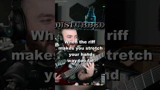 🎸Disturbed  Stricken STRETCHY RIFF 🎸in Rocksmith 2014 Remastered [upl. by Ayanej]