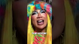 Zahirah Zapanta on THAT moment with Alexandra Burke  Drag Race UK interview dragraceuk dragrace [upl. by Nedra]