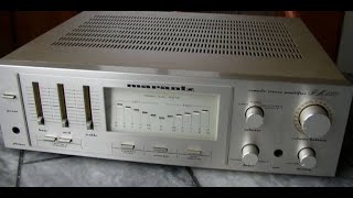 MARANTZ PM450 TOP INTEGRATED AMPLIFIER VINTAGE HIFI POWER 50WRmsx4 [upl. by Nob244]