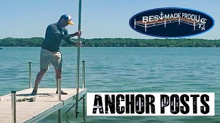 Installing a Dock Anchor Post [upl. by Frantz617]