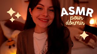 ASMR  Doux chuchotements pour dormir amp crépitement de feu  Nouvel appartement [upl. by Nnyrat]