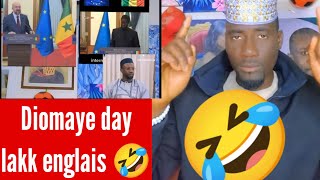 Barra zéro stresse😂 Anglais Président Diomaye yi Macky Sall manou ko quot Ousmane sonko mingui [upl. by Egoreg302]