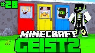 DAS KOMISCHE TÜRENRÄTSEL  Minecraft Geist 2 28 DeutschHD [upl. by Alleahcim]