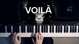 Voilà  Barbara Pravi piano version slowed piano [upl. by Loni299]