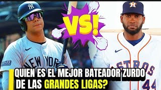 JUAN SOTO Vs YORDAN ÁLVAREZ ¿QUIEN ES EL MEJOR BATEADOR ZURDO DE LAS GRANDES LIGAS⚾🤔 [upl. by Ahsinroc]