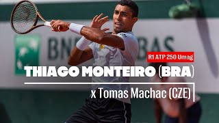 THIAGO MONTEIRO x Tomas Machac R1 ATP Umag  Live comentários [upl. by Nemracledairam990]