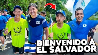 Así RECIBIMOS A SHIN FUJIYAMA en EL SALVADOR 🇸🇻🇯🇵 El Japonés que corre por 1000 escuelas [upl. by Himelman]