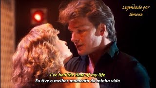 Dirty Dancing Ive Had The Time Of My Life  Tradução e Lyrics [upl. by Atem]